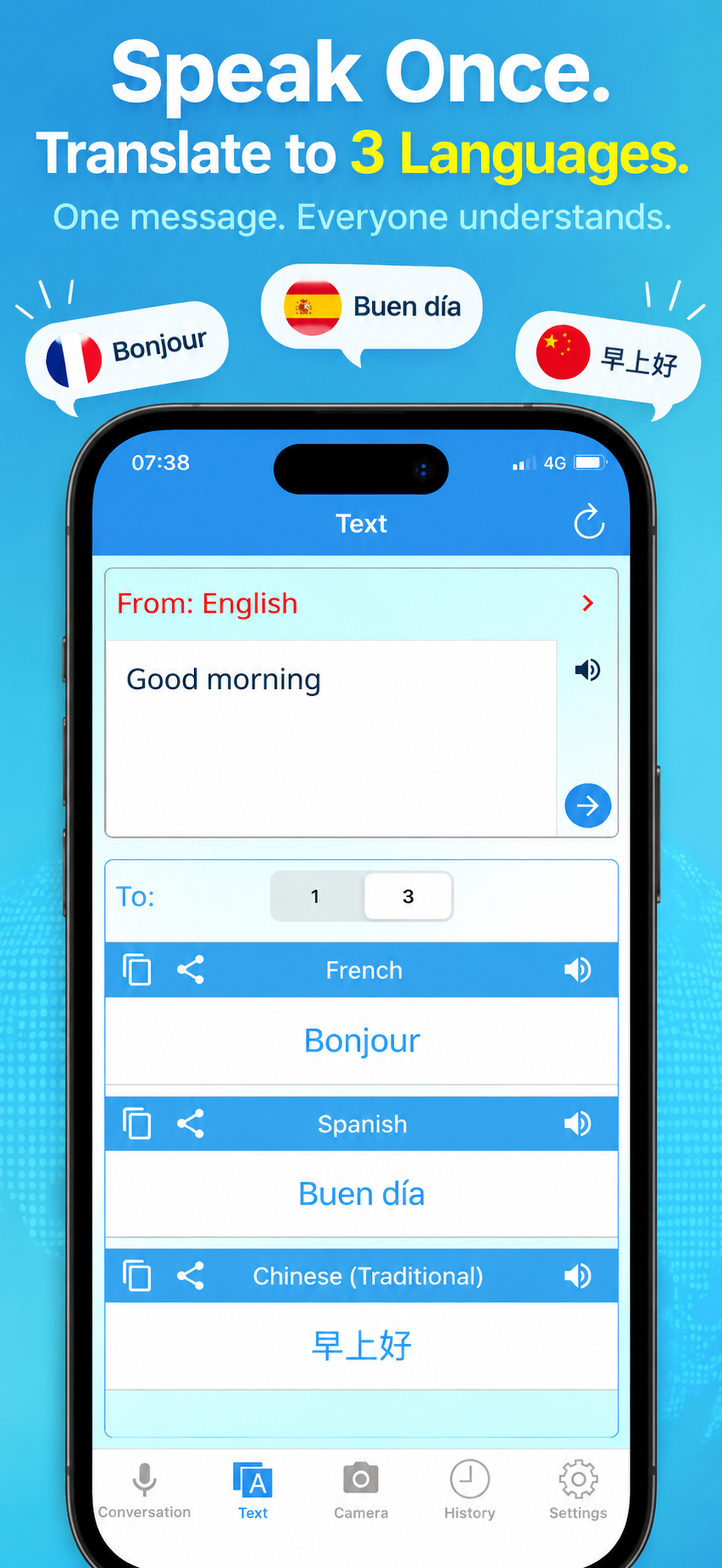 Multi Translate: Group Voice