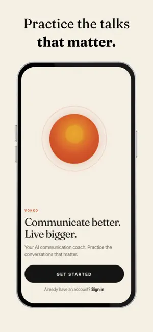 Vokko: Communication Coach screenshot 1