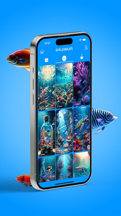 Screenshot #1 pour Aquarium Wallpaper 4K