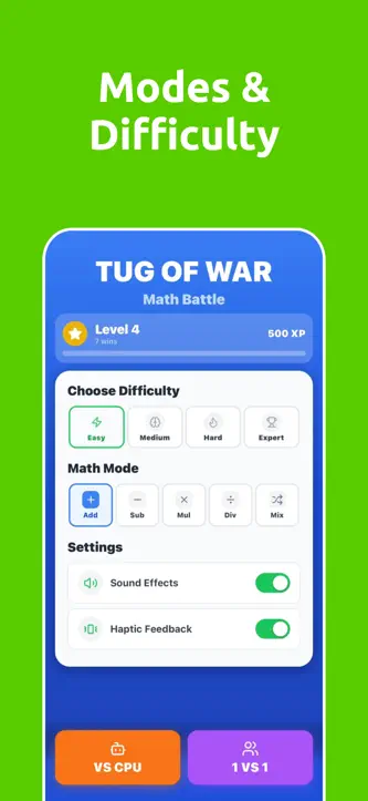 Tug of War: Mathematics screenshot 2