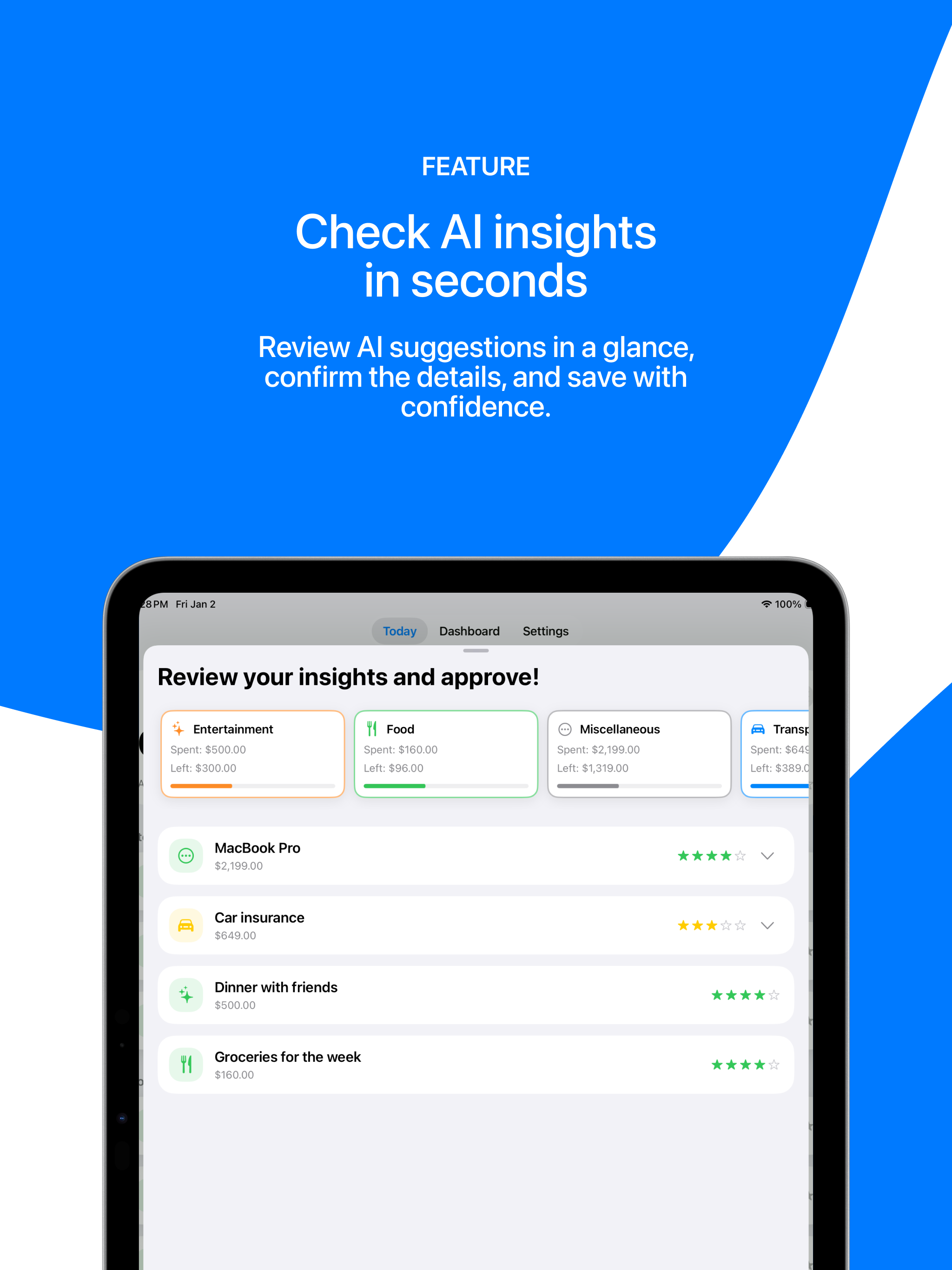NexSpend – Expense Tracker