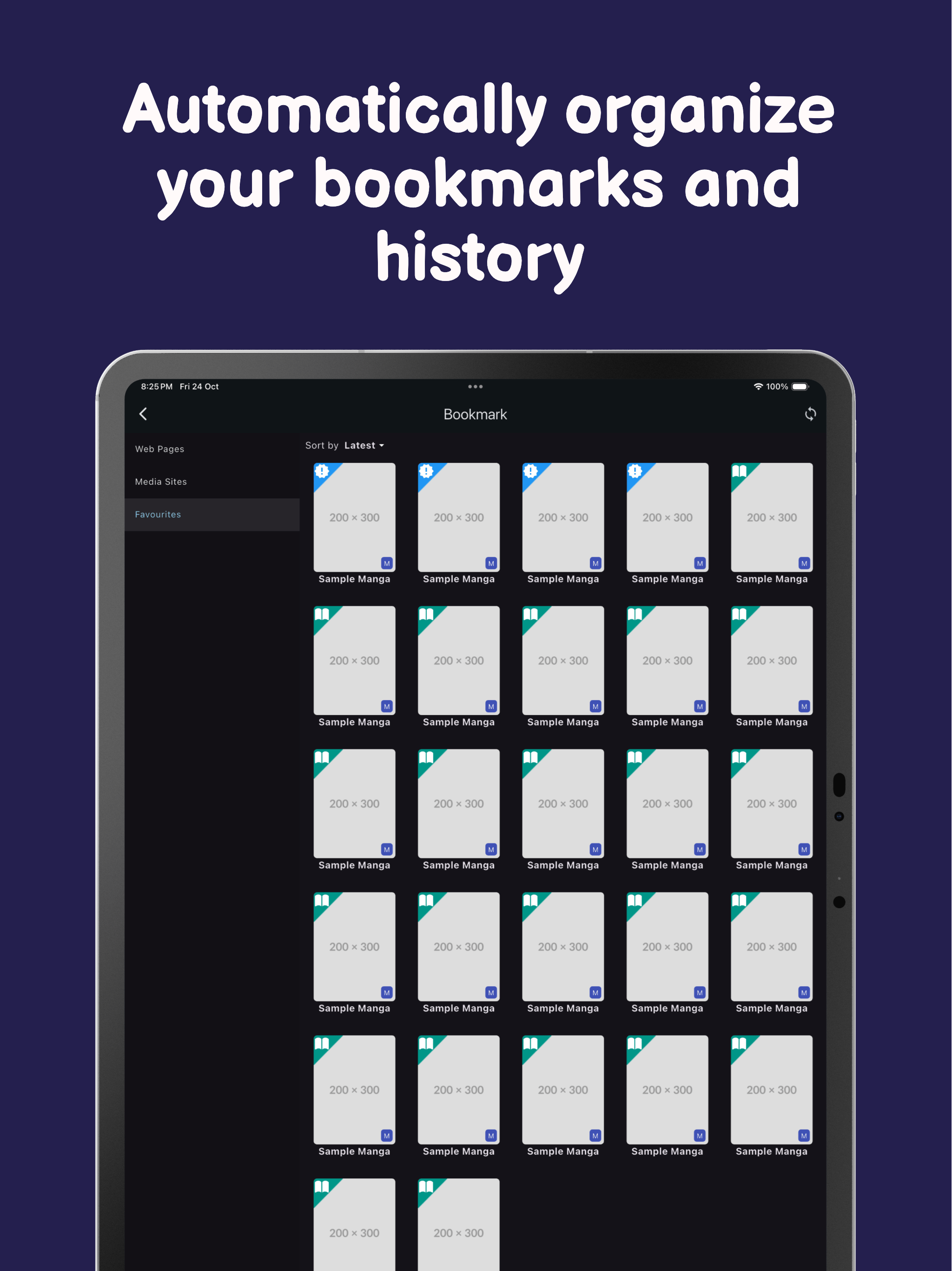 Manga Cookie Browser
