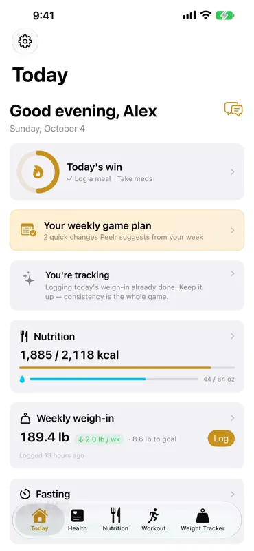 Peelr Fitness screenshot 2 of 5