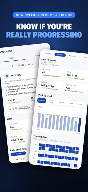 Gymbro: Lifting Log & Tracker screenshot 2