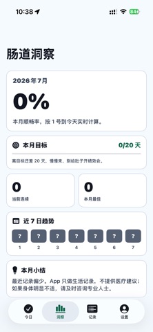 今日便便了吗 screenshot