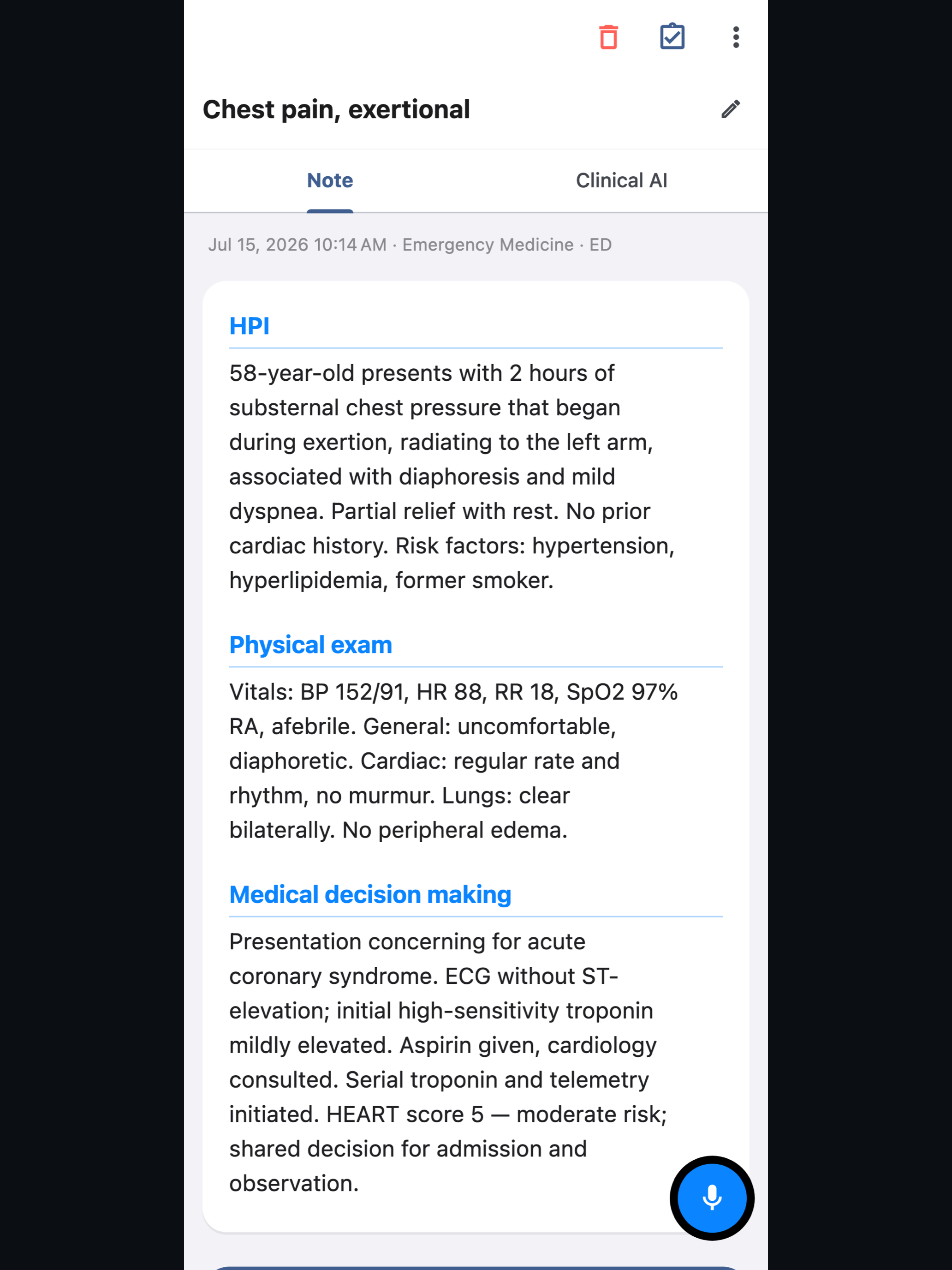 tebIQ — AI Medical Scribe screenshot 9