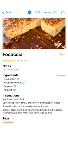 Gild Recipe Manager screenshot