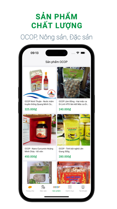 Nông Sản Bưu Điện Screenshot