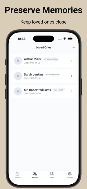 Memorial Memo - Family Legacy screenshot 1
