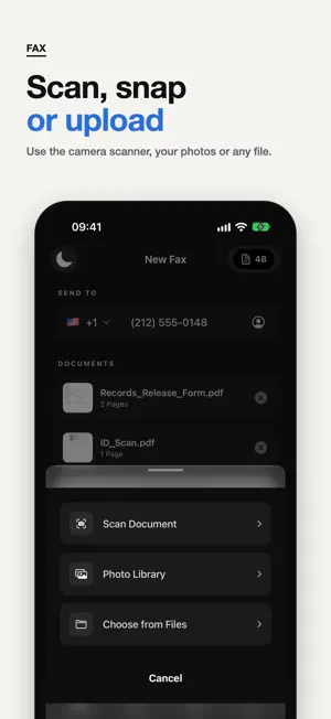 Send Fax from Phone - Faxend screenshot 3