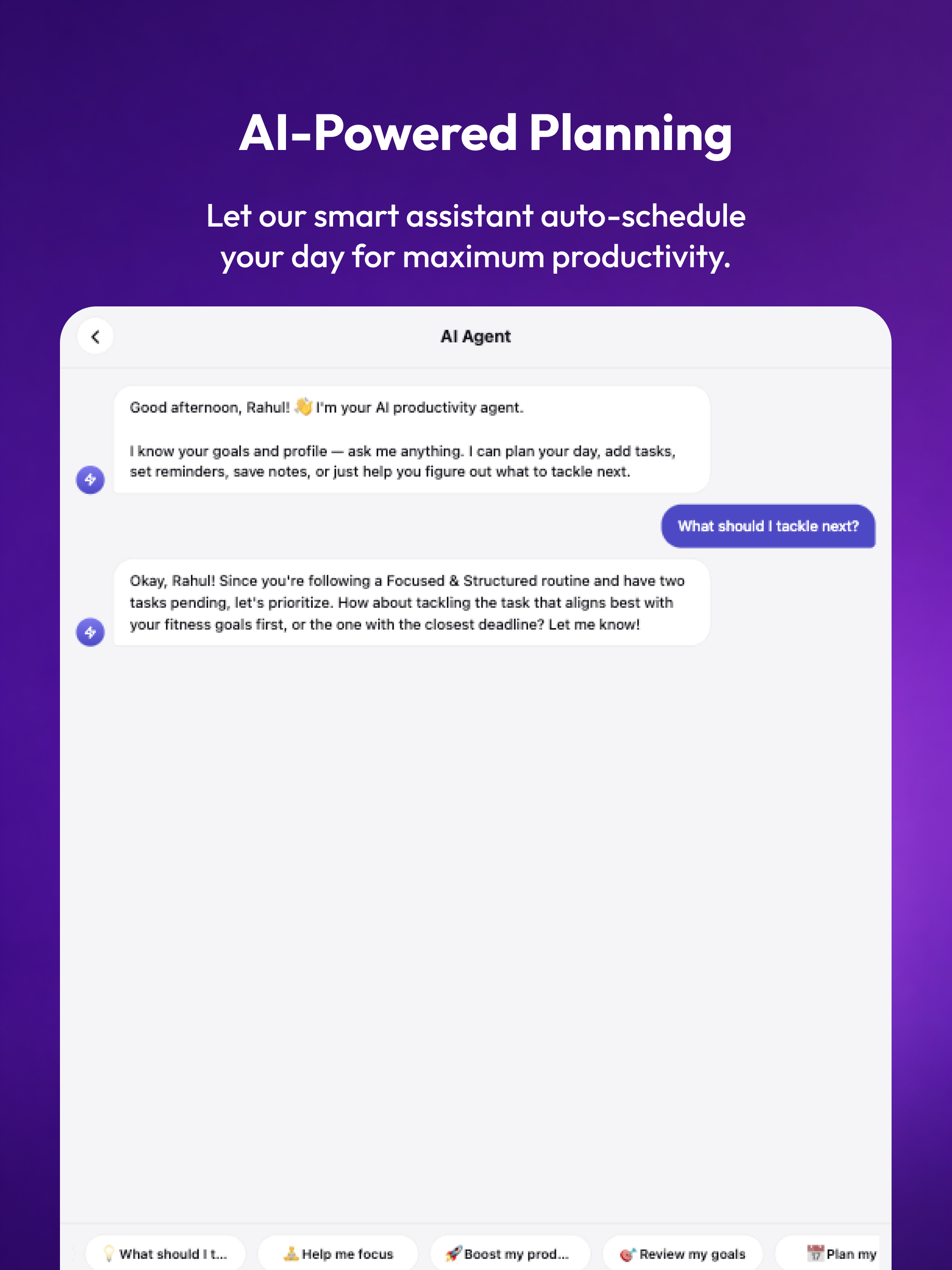 Taskybear : AI ToDo Planner