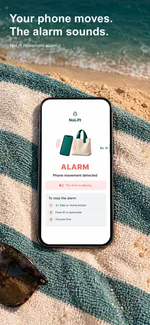 NoLift: Anti-Theft Alarm screenshot 1