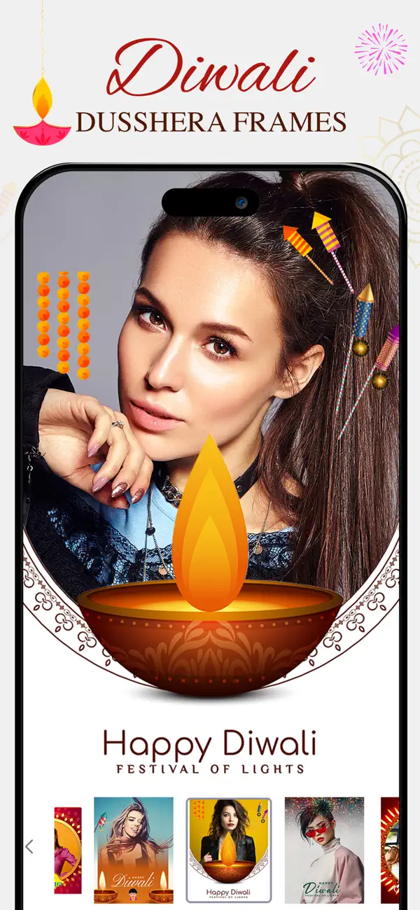 Screenshot #1 pour Diwali & Dussehra Frames