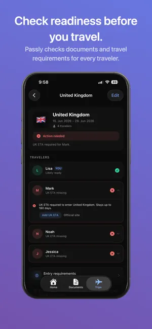 Passly Travel Passport ready screenshot 3