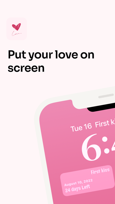 Couple Joy - Widgets for Love Screenshot