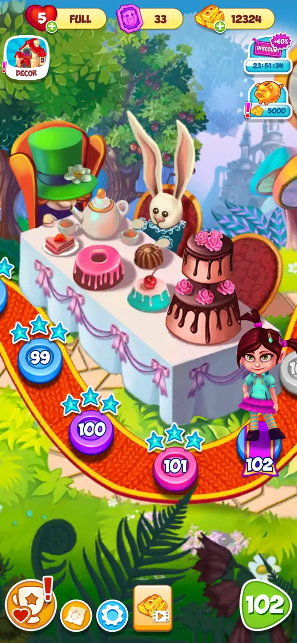 Screenshot #1 pour Fancy Blast: Match 3 Aventure