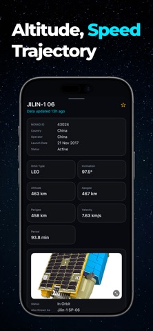 Orbit: ISS & Satellite Tracker Screenshot 3 of 4