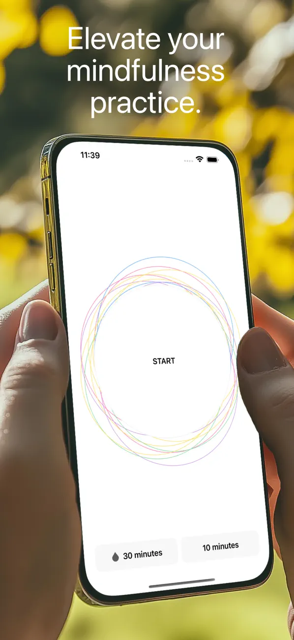 Screenshot #1 pour Center Meditation Timer