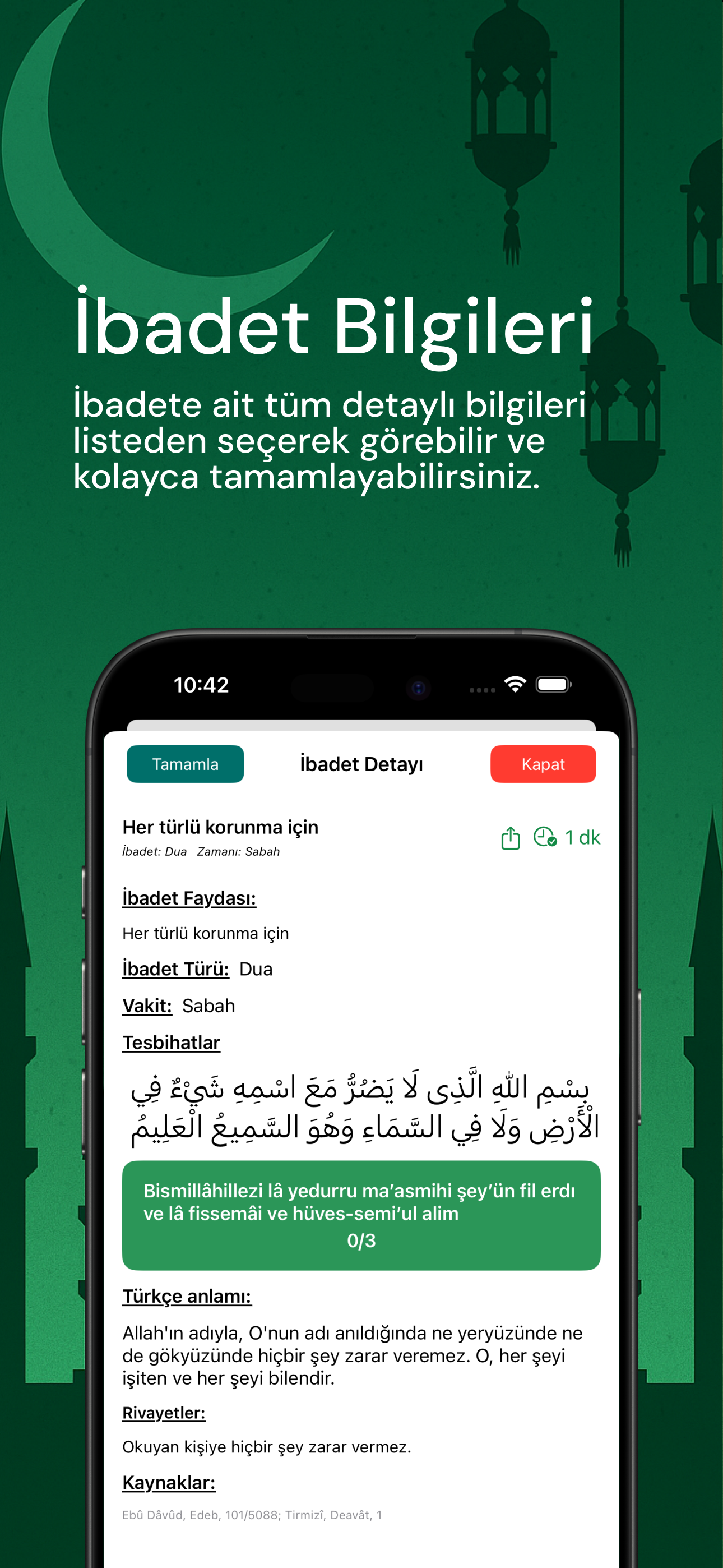 İbadet Günlüğüm-Nafile İbadet