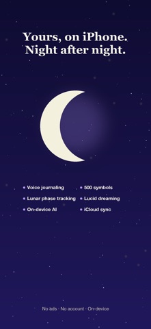 Dream Journal: Sleep & Lucid iPhone screenshot