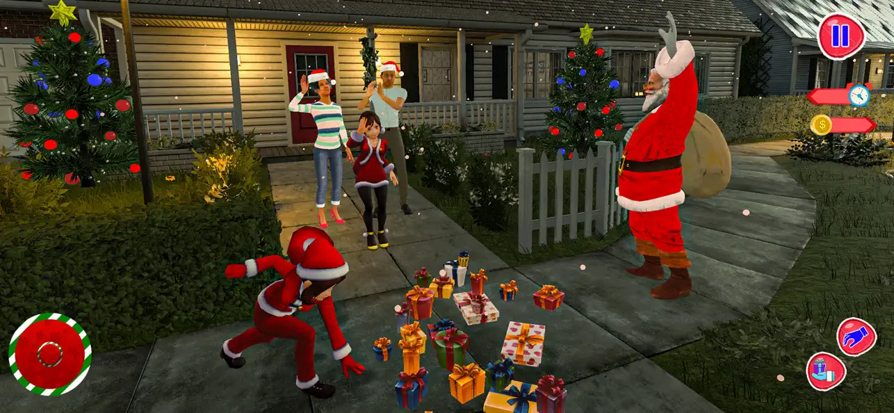 Screenshot #1 pour Santa Claus Happy Christmas