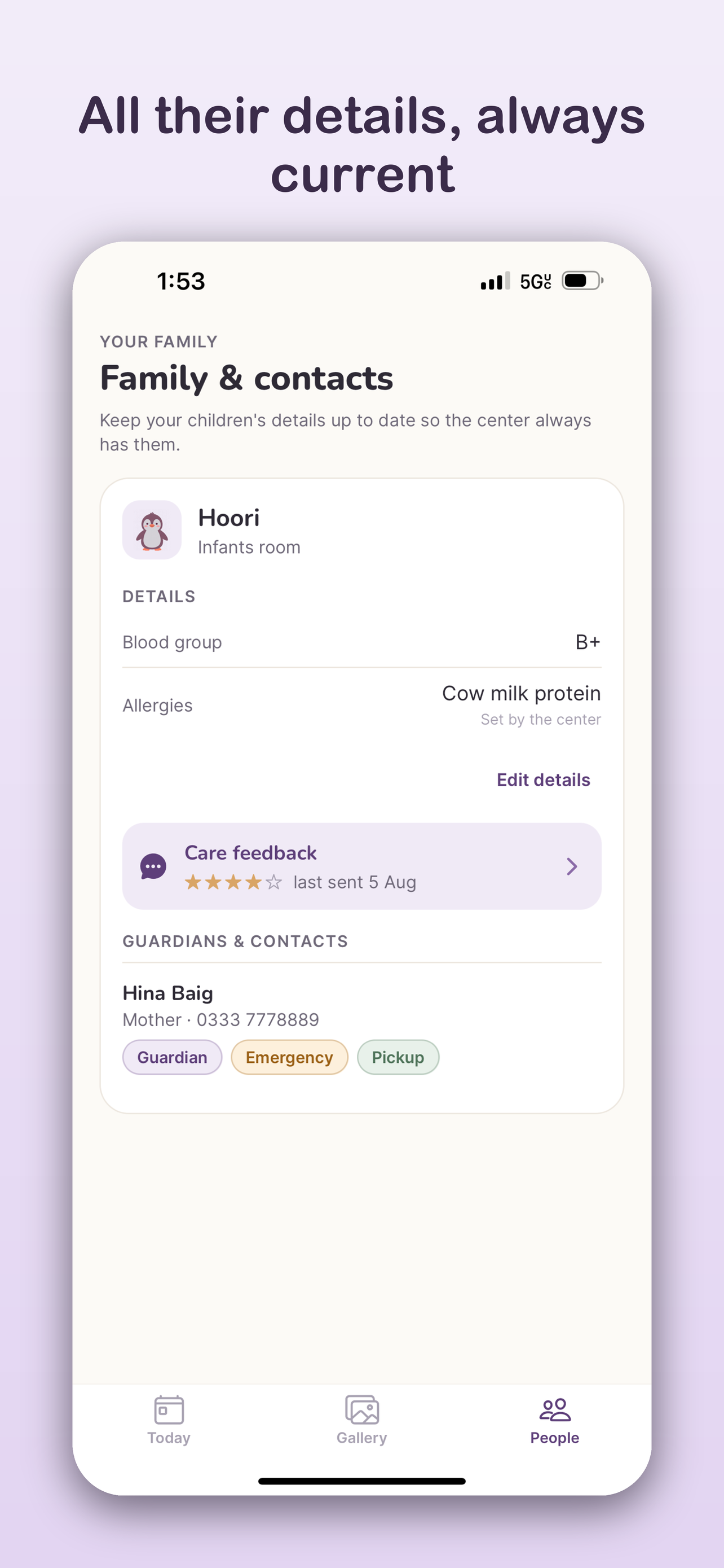 Little Nest:  Child Care App screenshot 4