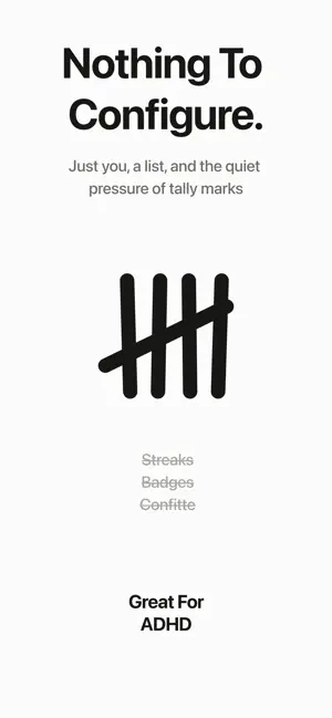 Tally: Minimal Todo List screenshot 2