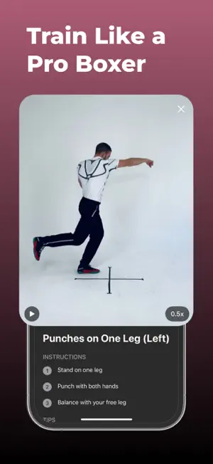 Boxing Workout & Training Pro screenshot 1