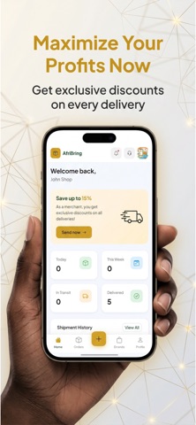 AfriBring: Delivery & Errands Screenshot 4 of 8