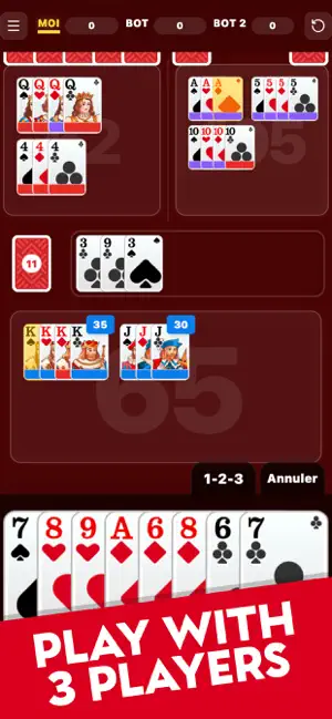 Rummy 500 Classic screenshot 2