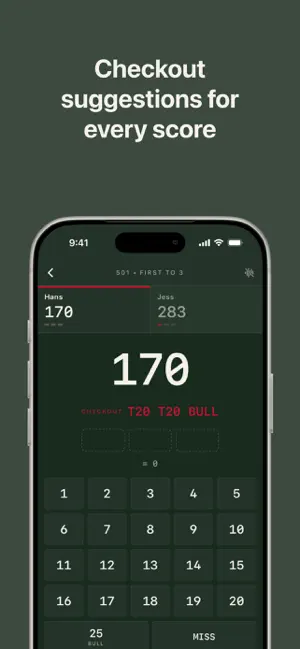 Oche: Darts Scorekeeper screenshot 2