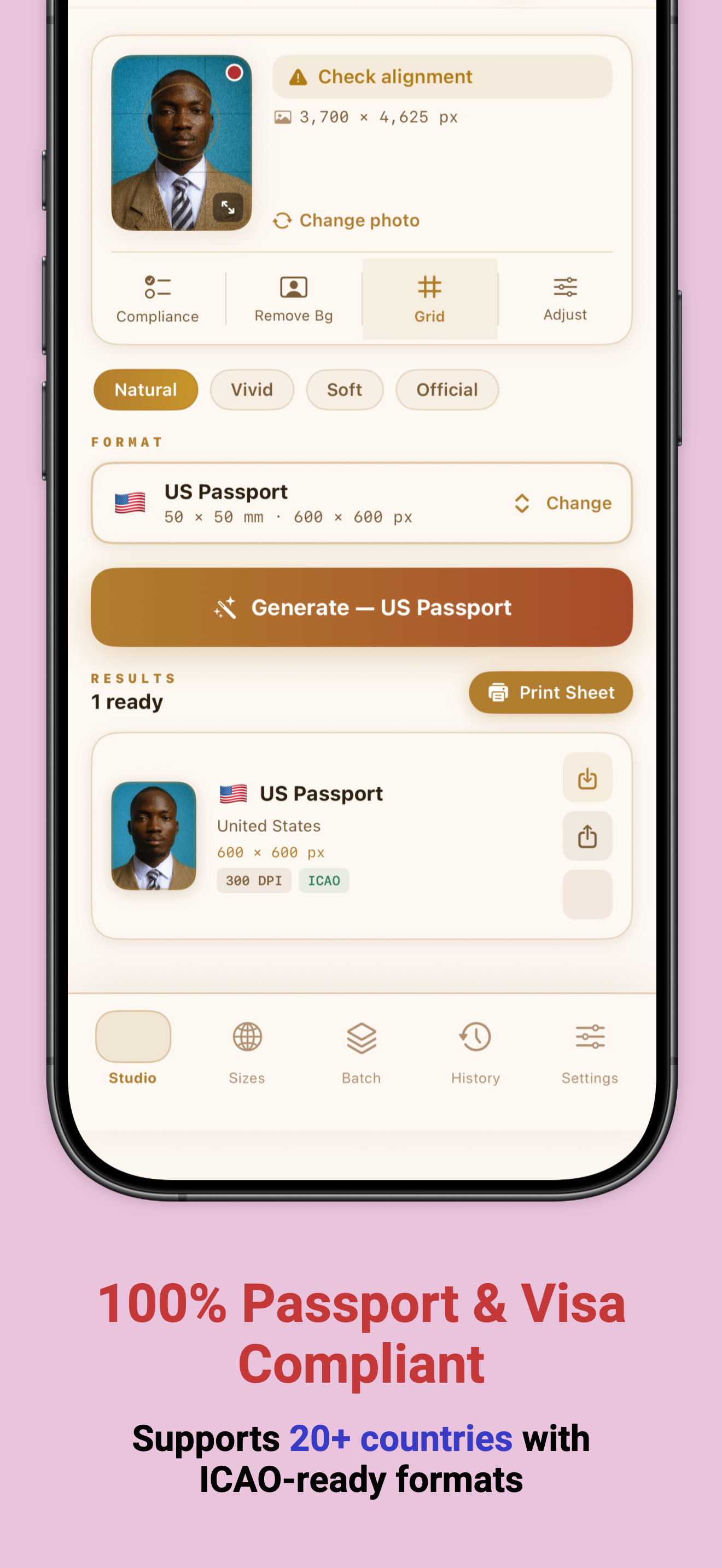 Passport Size Photo Editor screenshot 4