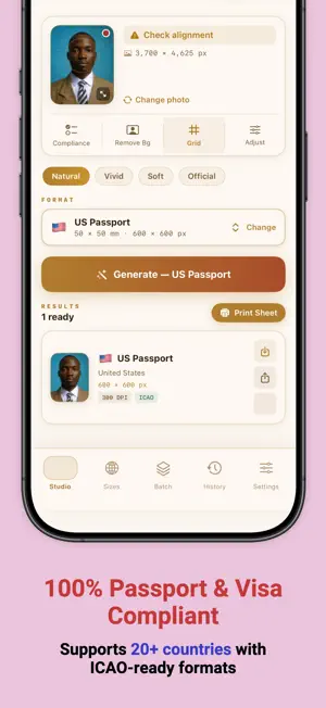 Passport Size Photo Editor screenshot 4