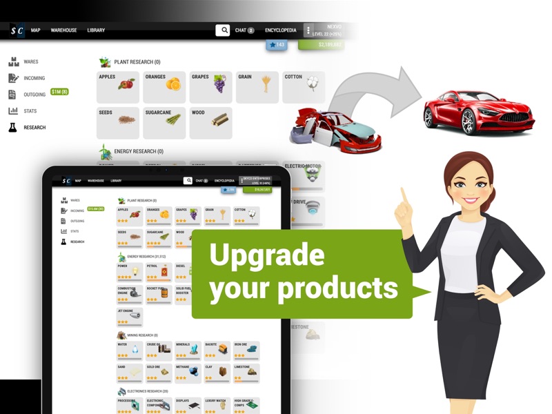 Sim Companies: MMO Tycoon screenshot 4