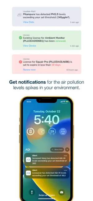 AQI iPhone screenshot 3