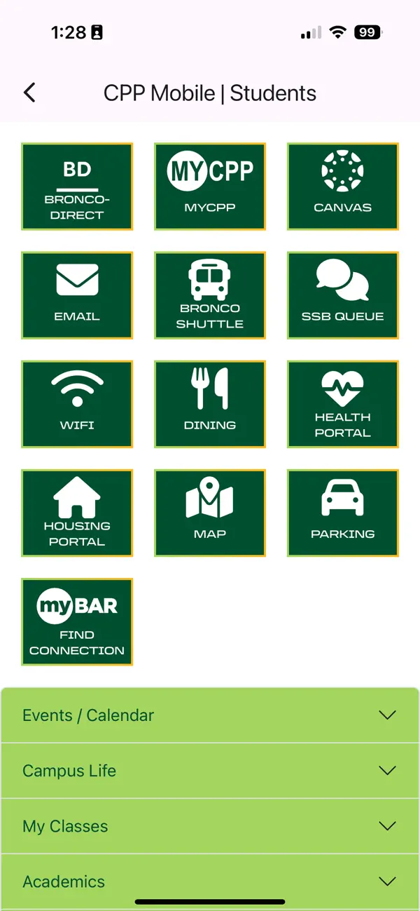 #2. CPP Mobile (iOS) โดย: Cal Poly Pomona