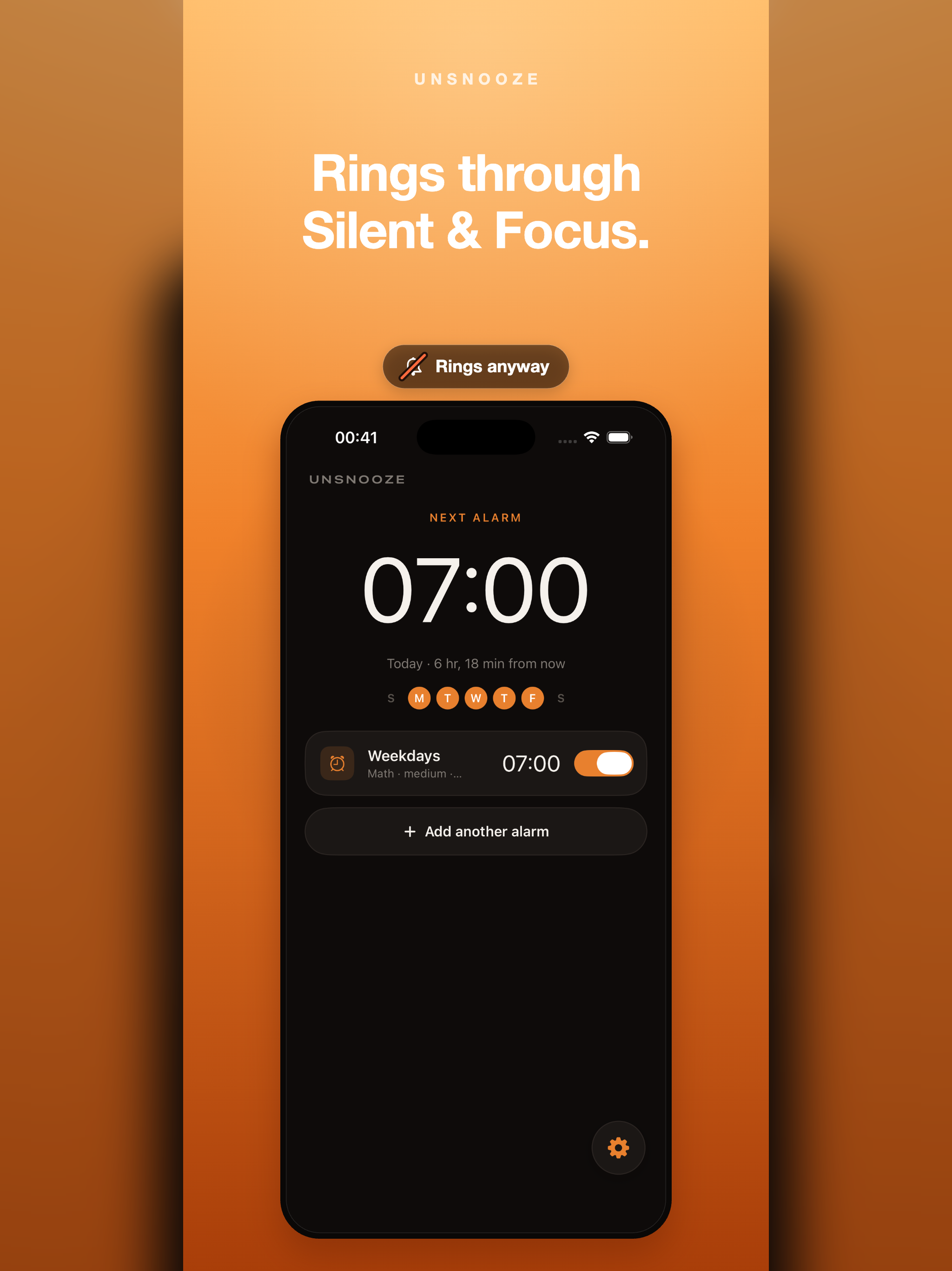 Unsnooze: Math Alarm Clock screenshot 10