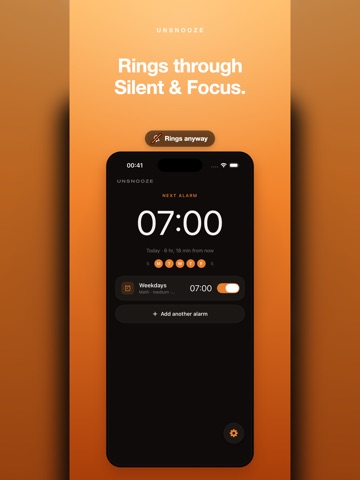 Unsnooze: Math Alarm Clock iPad screenshot