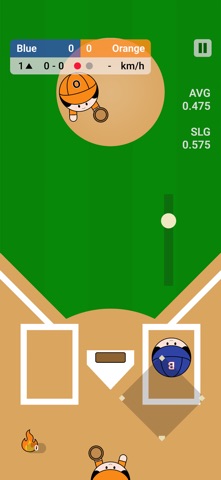 FlatBall: 2D Flat Baseball Screenshot 2 of 3