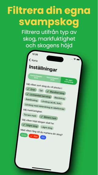Kantarellappen iPhone screenshot 9