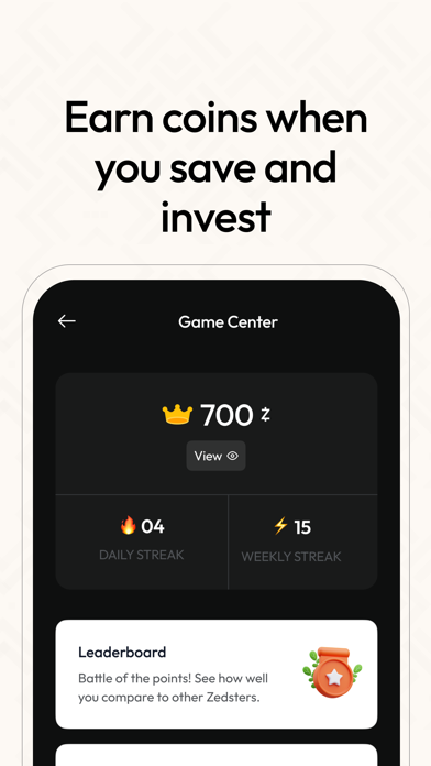 Zedcrest Wealth iPhone screenshot 4 - Finance app