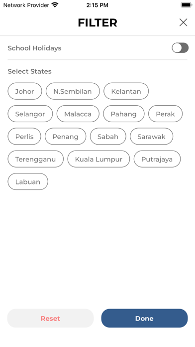 Screenshot #3 pour Malaysia Public Holidays