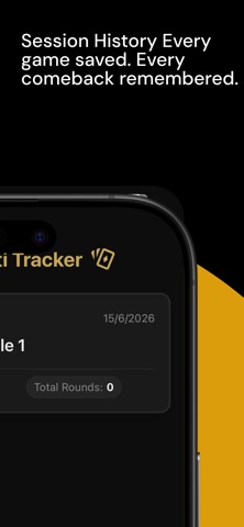 Teen Patti Tracker iPhone screenshot