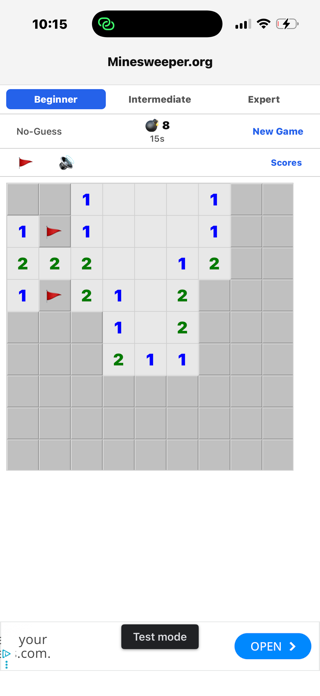 Minesweeper.org Screenshot 1 of 9