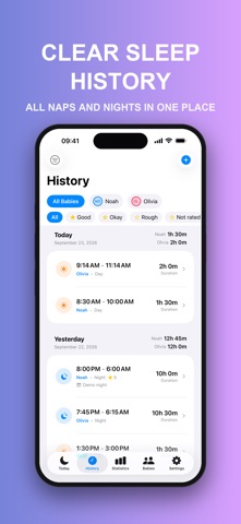 NapKit: Baby Sleep Tracker Screenshot 7 of 10