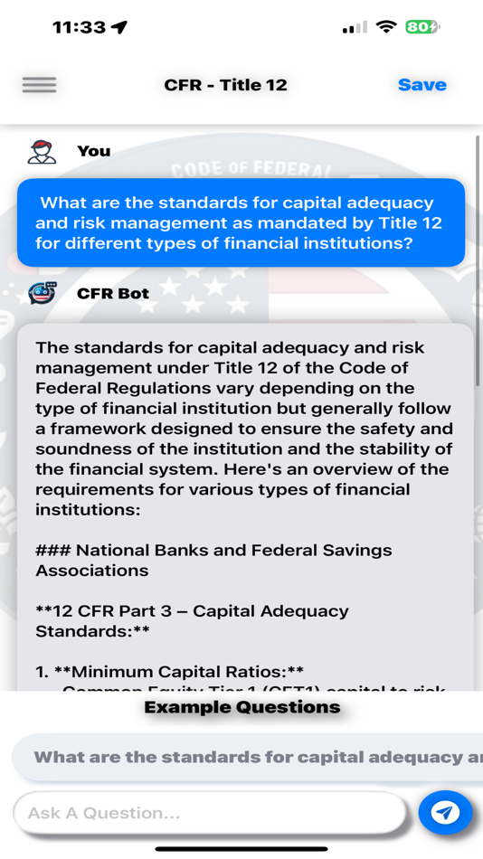 #2. CFR AI - Title 12 (macOS) 由: Ryan Smerdon