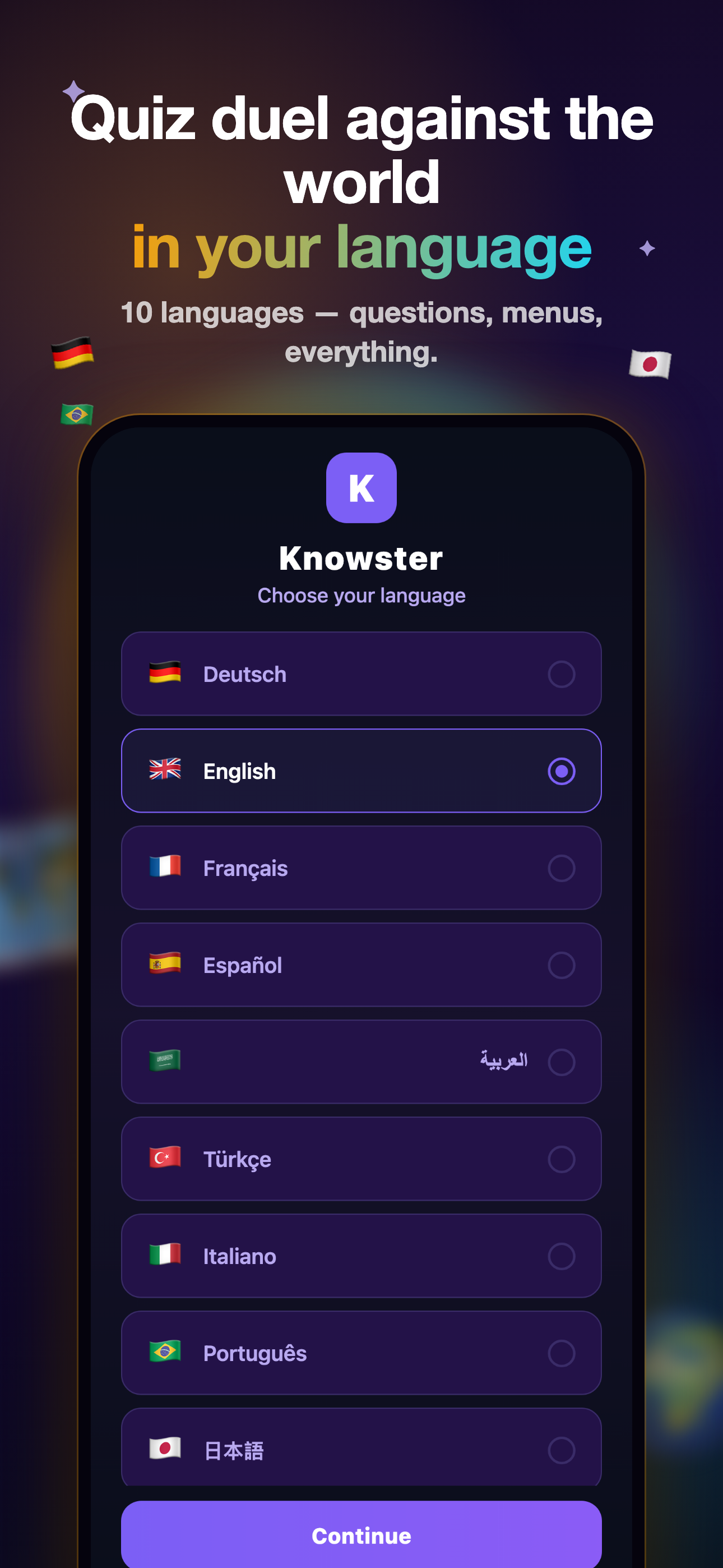 Knowster: World Quiz Duel screenshot 3