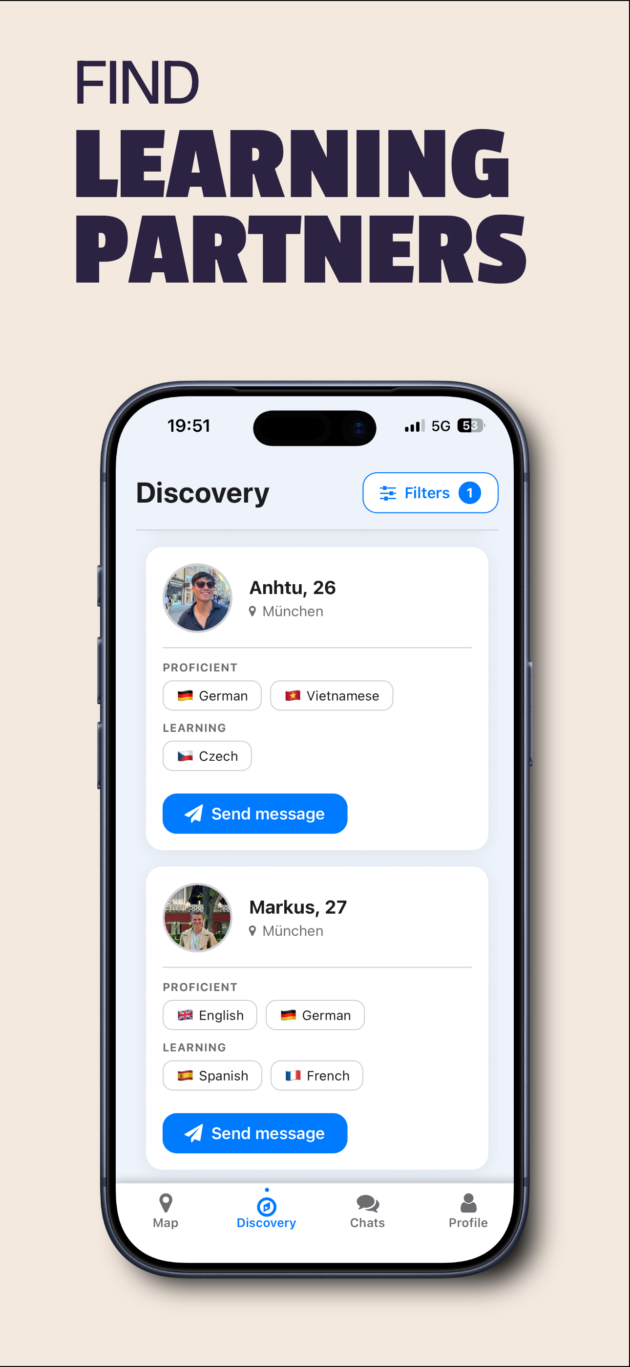 LingoRadar: Language Exchange