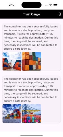 Trust Cargo iPhone screenshot
