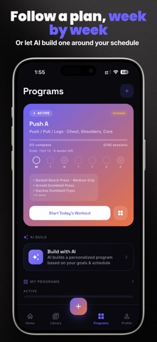 SetForge Gym Workout Tracker Screenshot 9 of 10